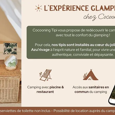 Cocooning Tipi - 豪华帐篷