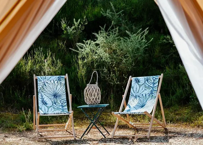 Luxury tent Cocooning Tipi - Azur