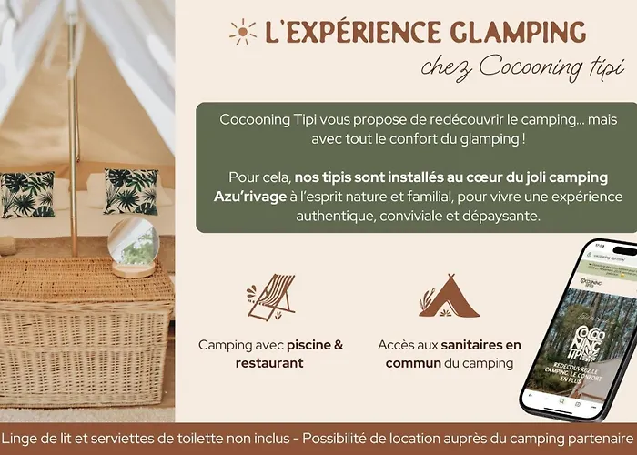 Cocooning Tipi - Luxury tent